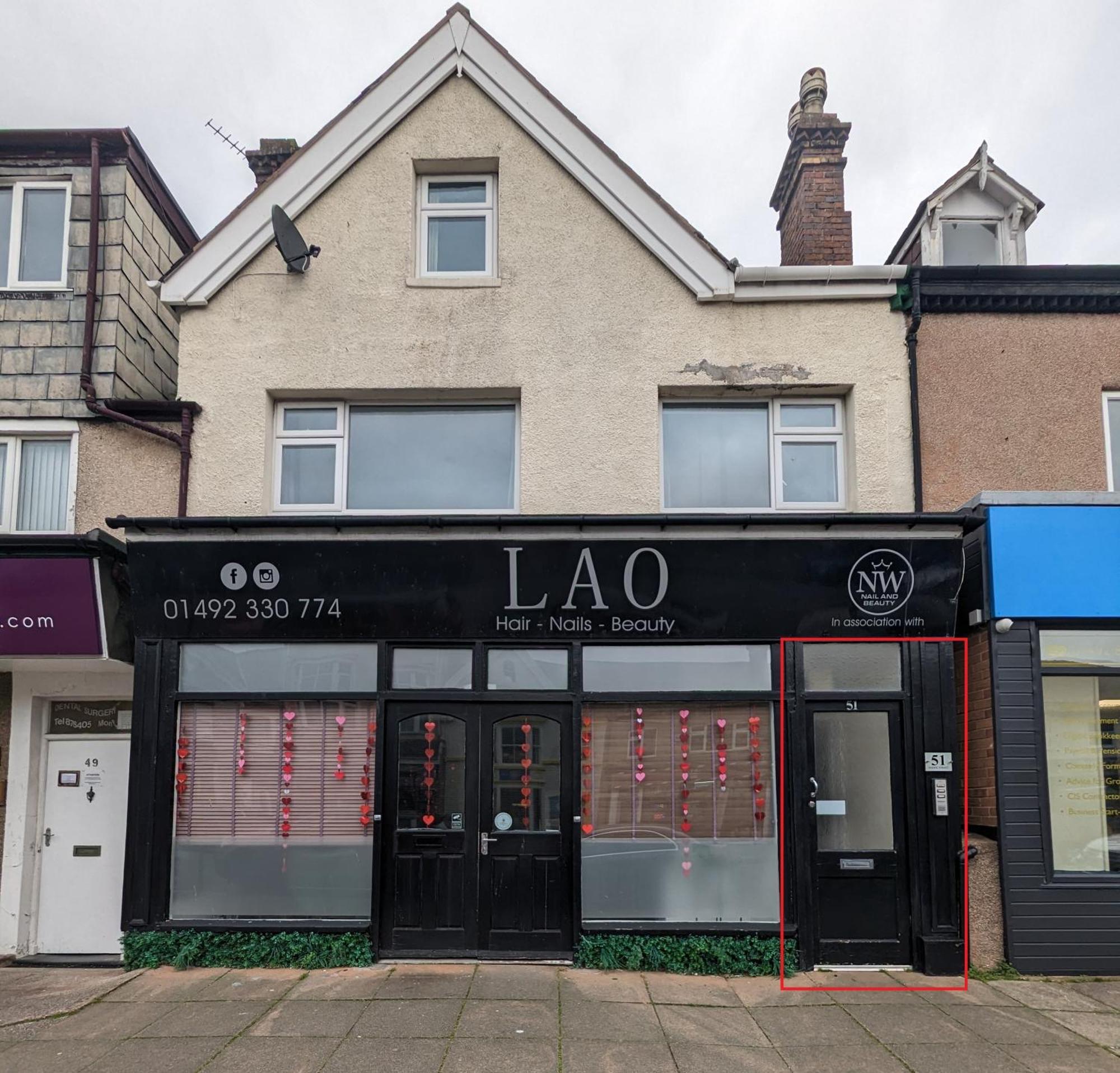 Cosy 1 Bedroom Apartment In The Heart Of Llandudno Exterior foto